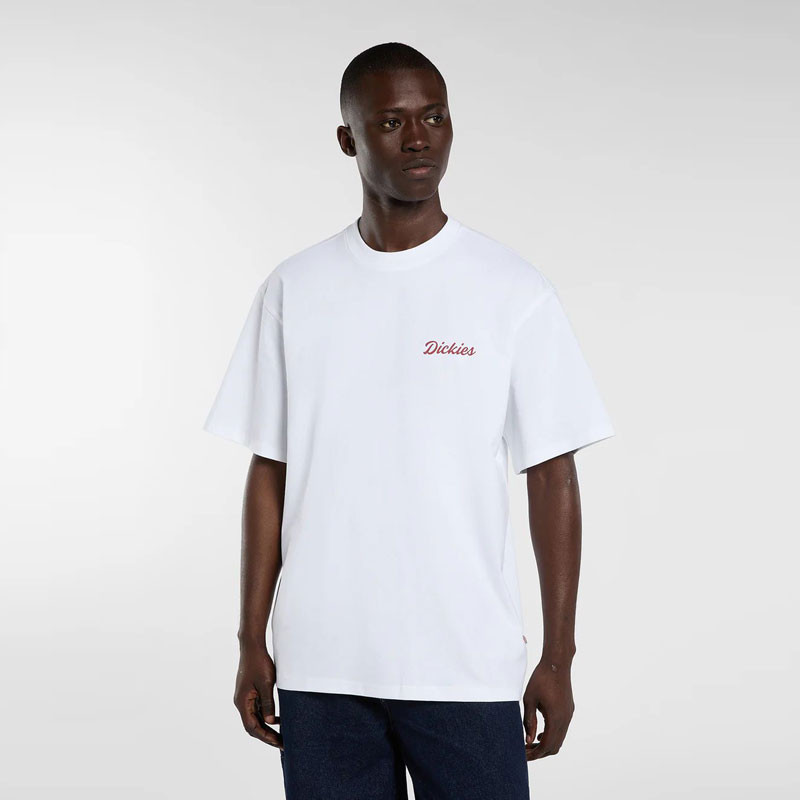 Camiseta Dickies: Wellsville SS Tee (White)