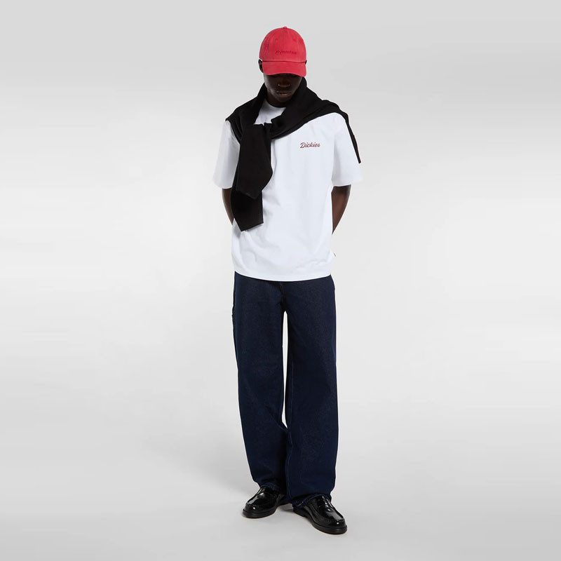 Camiseta Dickies: Wellsville SS Tee (White)