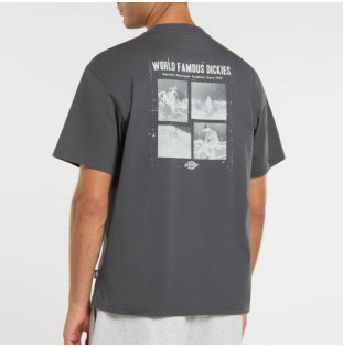 Camiseta Dickies: Wolfhurst SS Tee (Charcoal Grey)