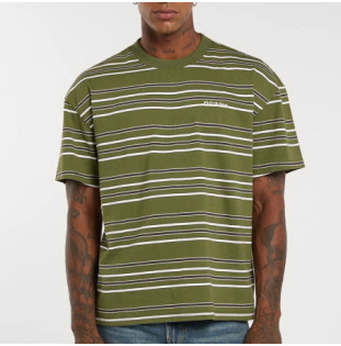 Camiseta Dickies: East Liberty Stripe SS Tee (Cypress)