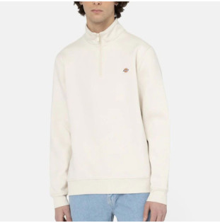 Sudadera Dickies: Oakport Quarter Zip (Whitecap Gray)