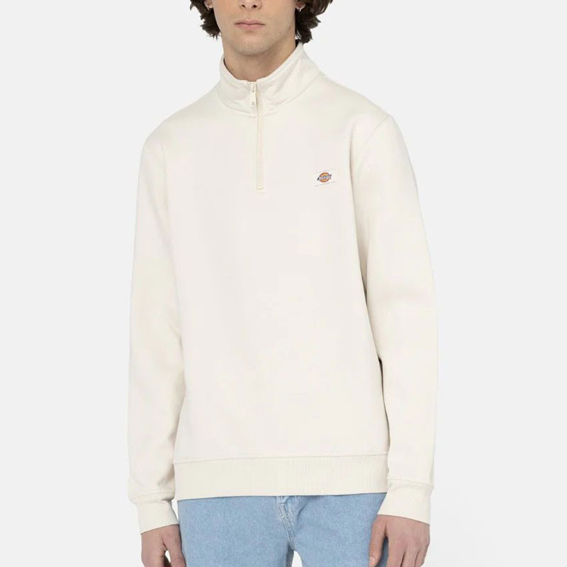 Sudadera Dickies: Oakport Quarter Zip (Whitecap Gray)