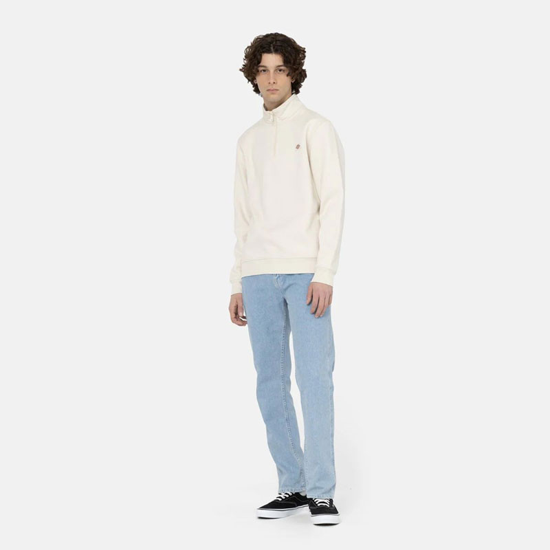 Sudadera Dickies: Oakport Quarter Zip (Whitecap Gray)