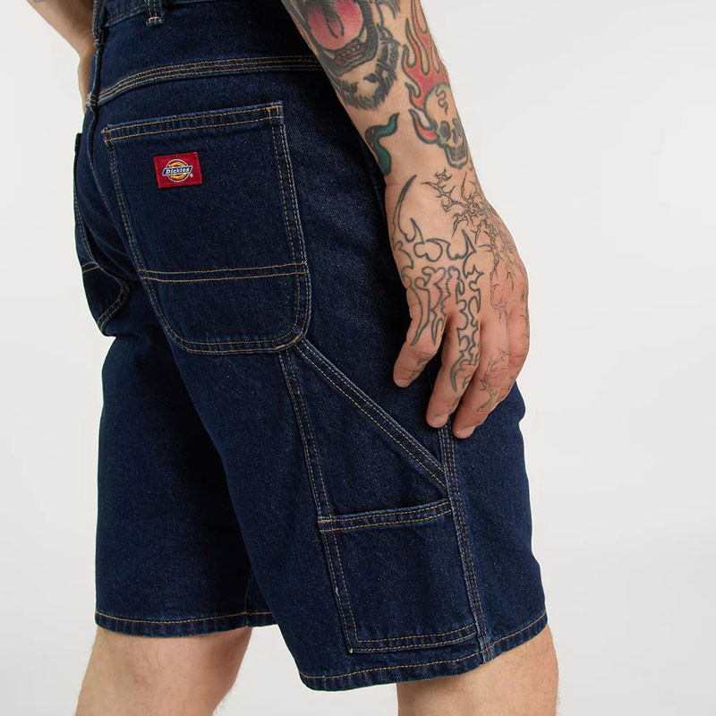 Bermuda Dickies: 993 11 Inch Carpenter Short Jeans (Dk Ind)