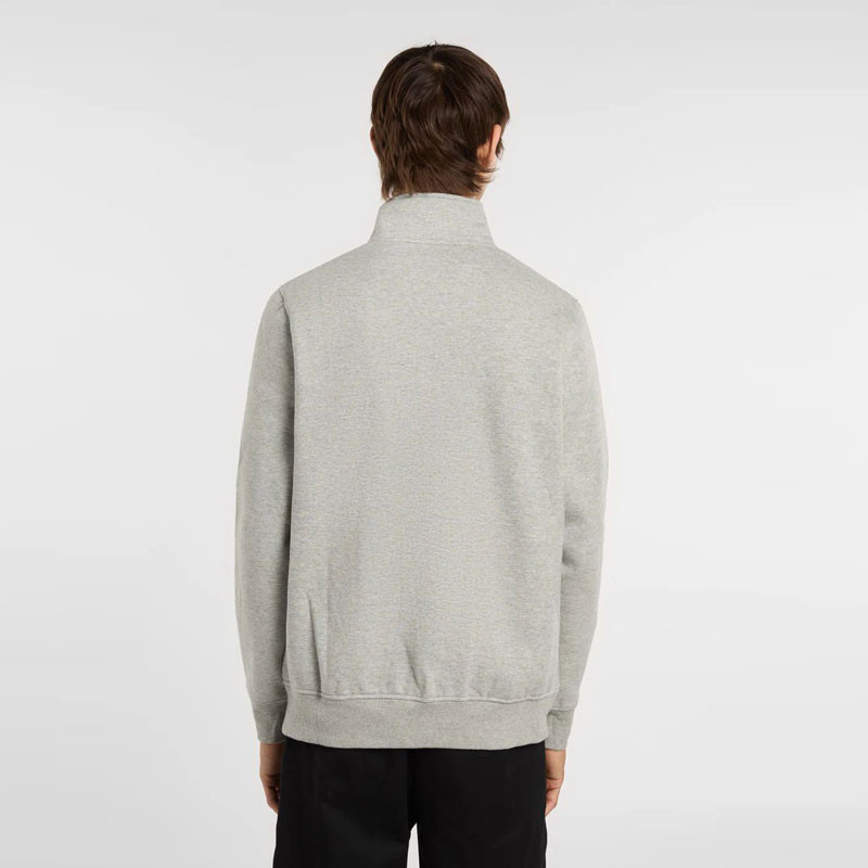 Sudadera Dickies: Oakport Quarter Zip (Heather Grey)