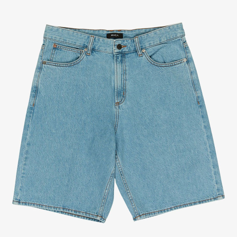 Bermuda RVCA: Skate Denim Short (Bleach Wash)