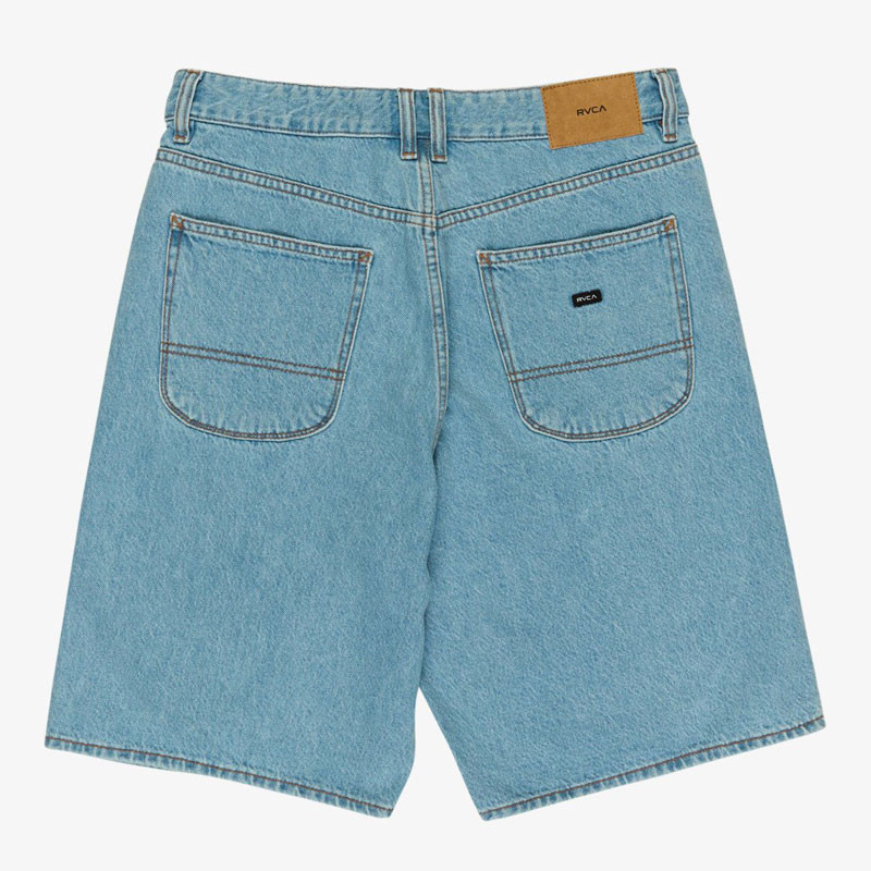 Bermuda RVCA: Skate Denim Short (Bleach Wash)