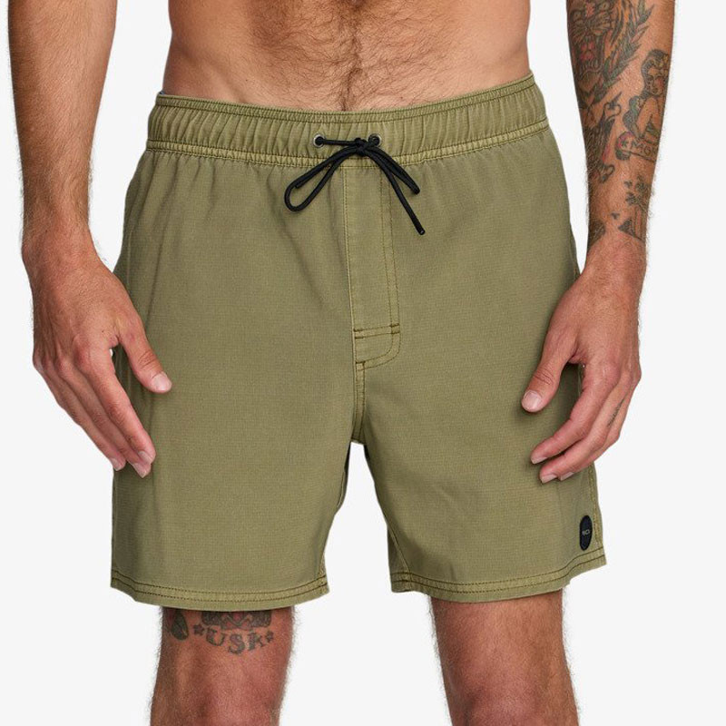 Bañador RVCA: Va Pigment Elastic Short 16 (Martini Oliv)