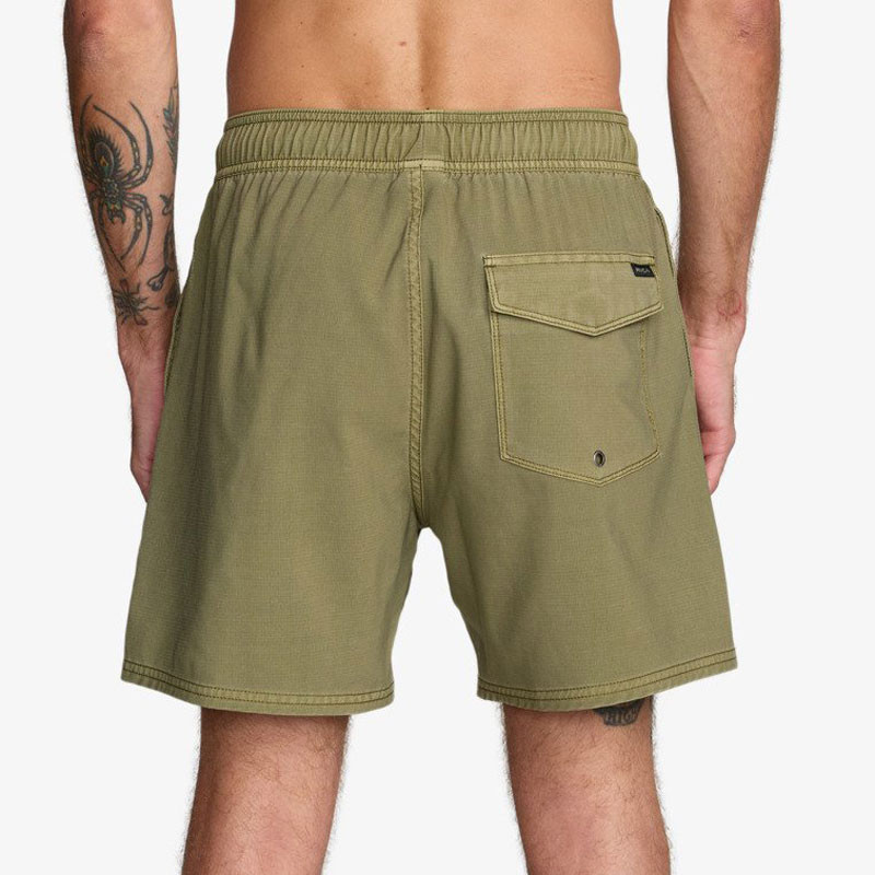 Bañador RVCA: Va Pigment Elastic Short 16 (Martini Oliv)