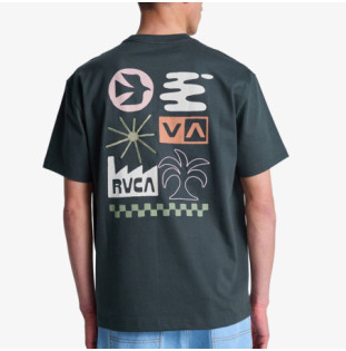Camiseta RVCA: Mirage SS (Pirate Black)