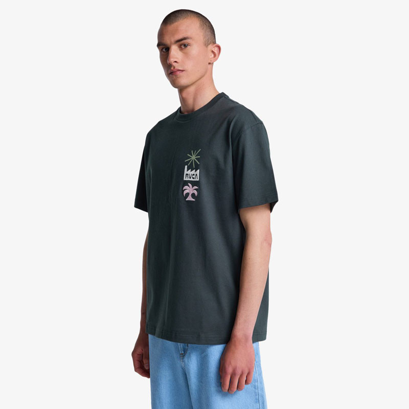 Camiseta RVCA: Mirage SS (Pirate Black)