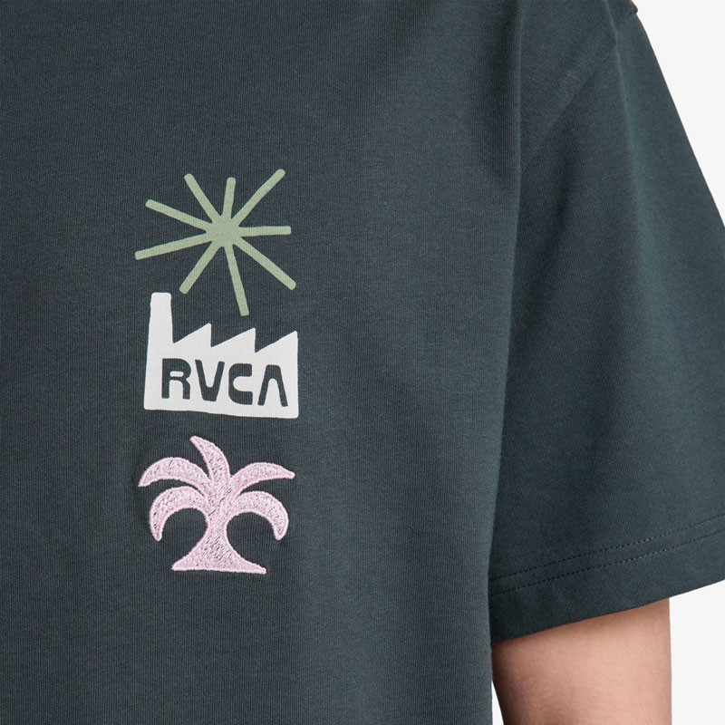 Camiseta RVCA: Mirage SS (Pirate Black)