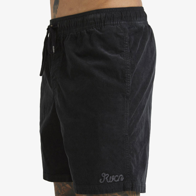 Bermuda RVCA: Escape Elastic Cord Short II (Black)