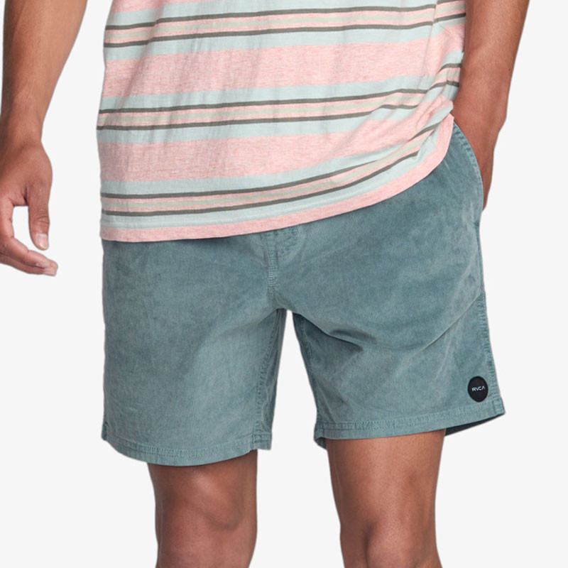 Bermuda RVCA: Escape Elastic Cord Short II (Lead)