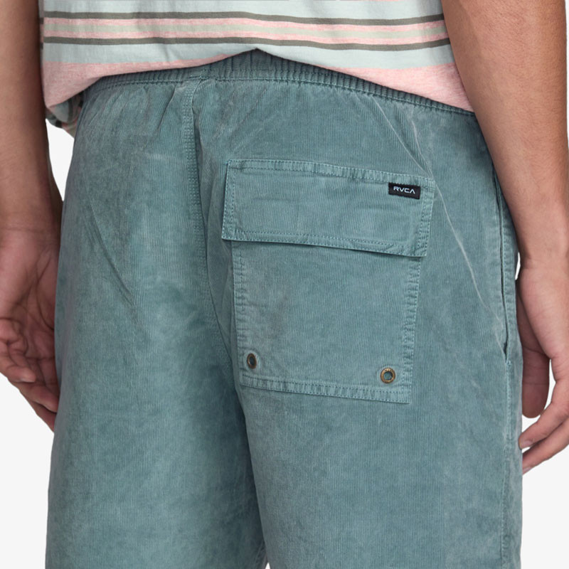 Bermuda RVCA: Escape Elastic Cord Short II (Lead)