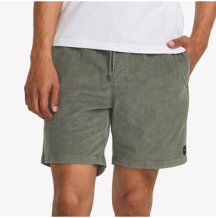 Bermuda RVCA: Escape Elastic Cord Short II (Sage Leaf)