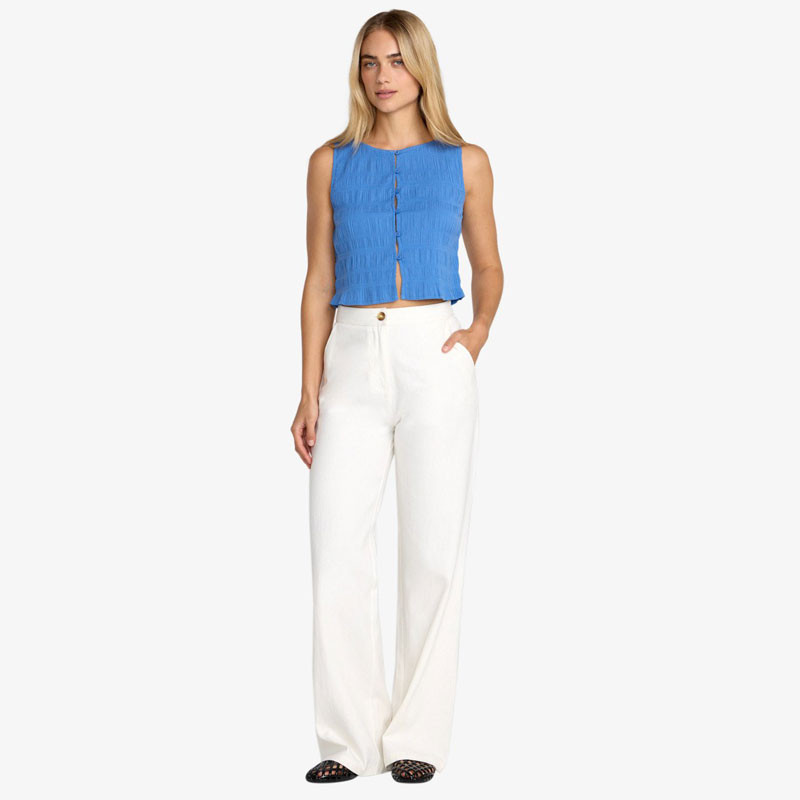 Camiseta RVCA: Scrunch Top (Blue Relic)