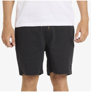 Bermuda RVCA: Escape Elastic Short (Black)
