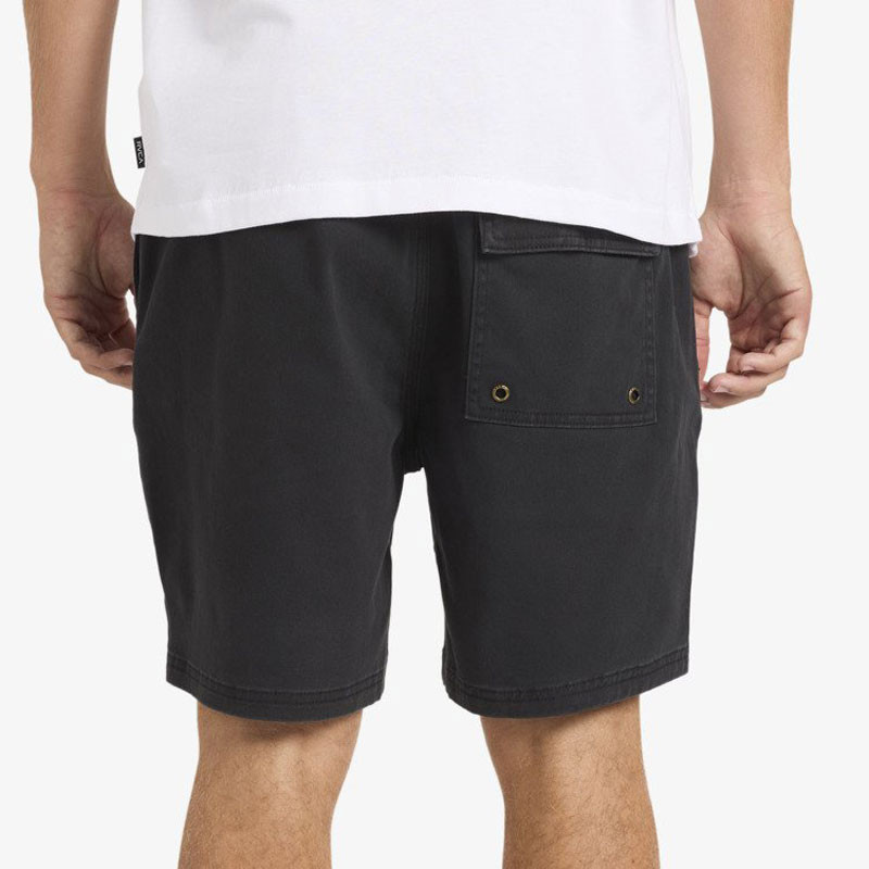 Bermuda RVCA: Escape Elastic Short (Black)