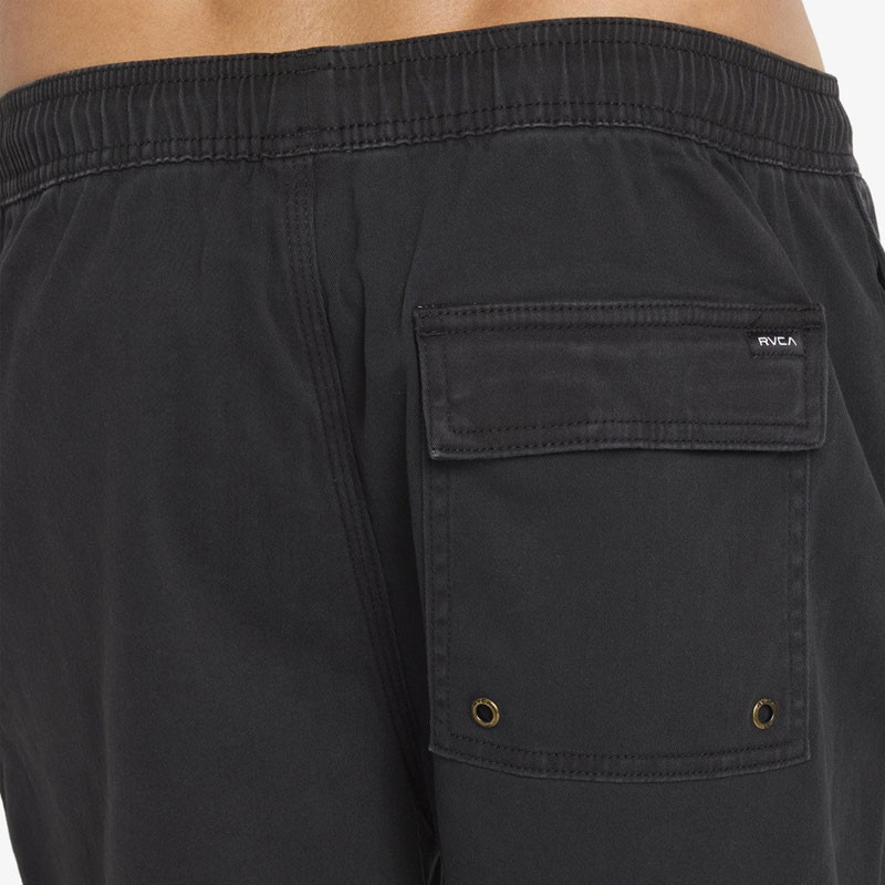 Bermuda RVCA: Escape Elastic Short (Black)