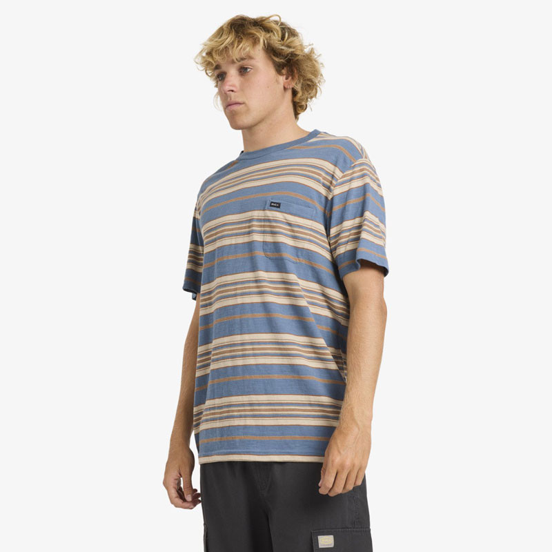 Camiseta RVCA: Magnolia Crew SS (Vintage Navy)