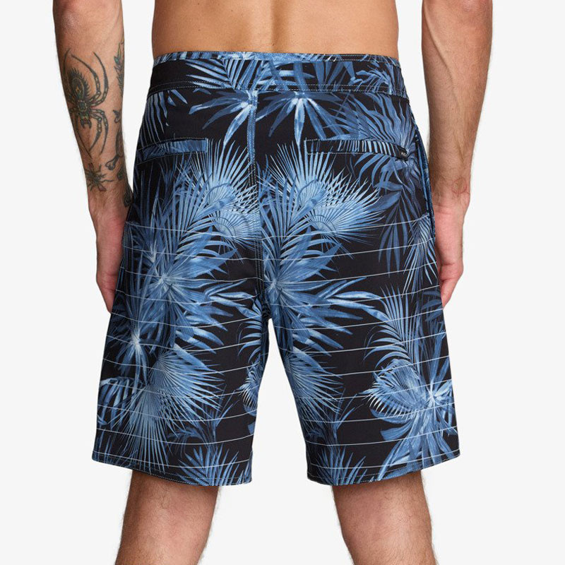 Bañador RVCA: Steady Stripe Trunk (Moody Blue)