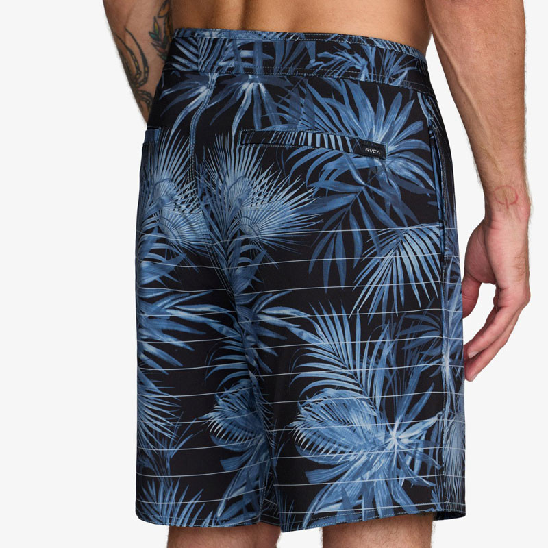 Bañador RVCA: Steady Stripe Trunk (Moody Blue)
