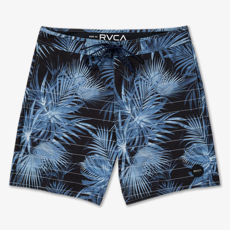 Bañador RVCA: Steady Stripe Trunk (Moody Blue)