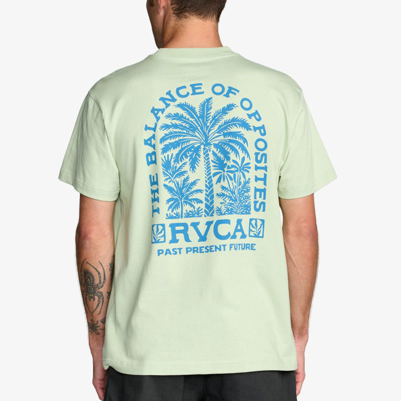 Camiseta RVCA: Palmgrove SS (Laurel Green)