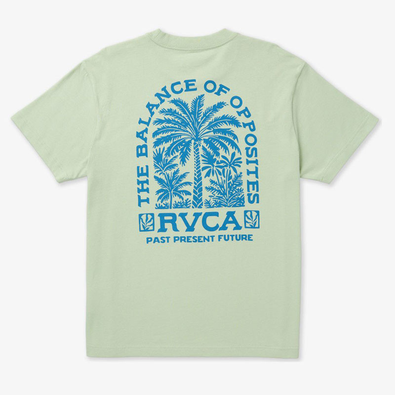 Camiseta RVCA: Palmgrove SS (Laurel Green)