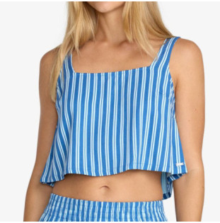 Camiseta RVCA: Baker Top (Blue Relic)