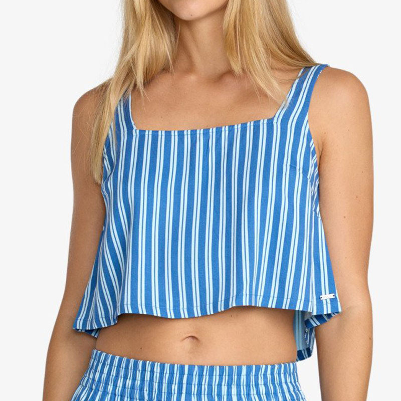 Camiseta RVCA: Baker Top (Blue Relic)