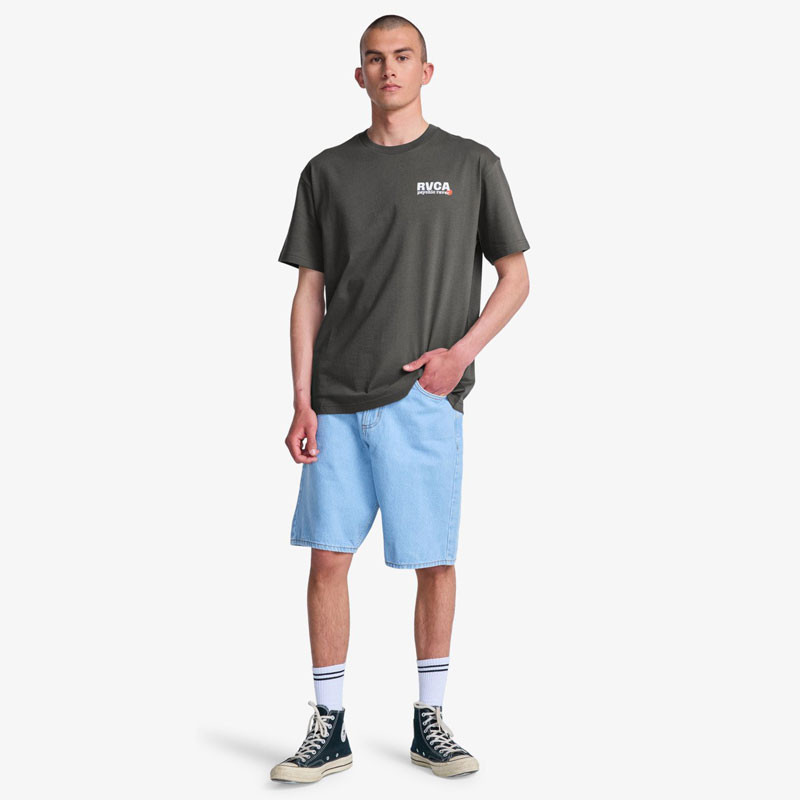 Camiseta RVCA: The Fool SS Tee (Garage Blue)