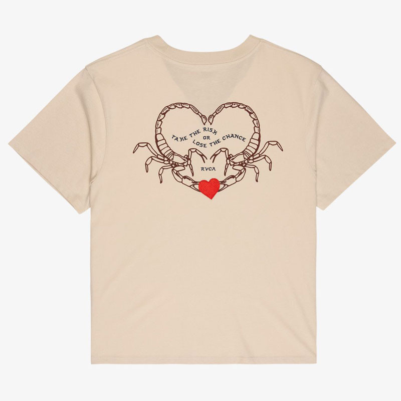 Camiseta RVCA: Scorpion Lover (Ceramic)