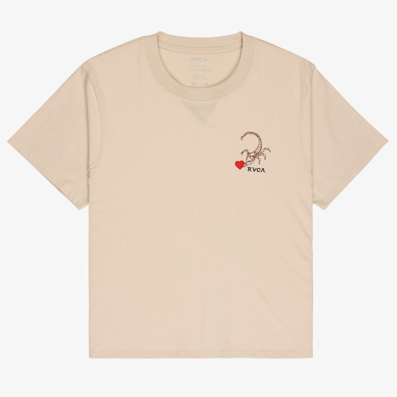 Camiseta RVCA: Scorpion Lover (Ceramic)