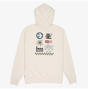 Sudadera RVCA: Mirage Hoodie (Salt)