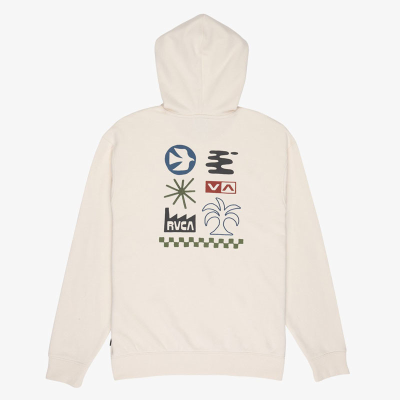 Sudadera RVCA: Mirage Hoodie (Salt)