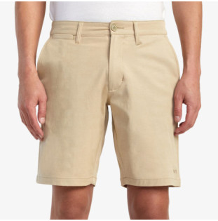 Bermuda RVCA: Back In Hybrid (Khaki)