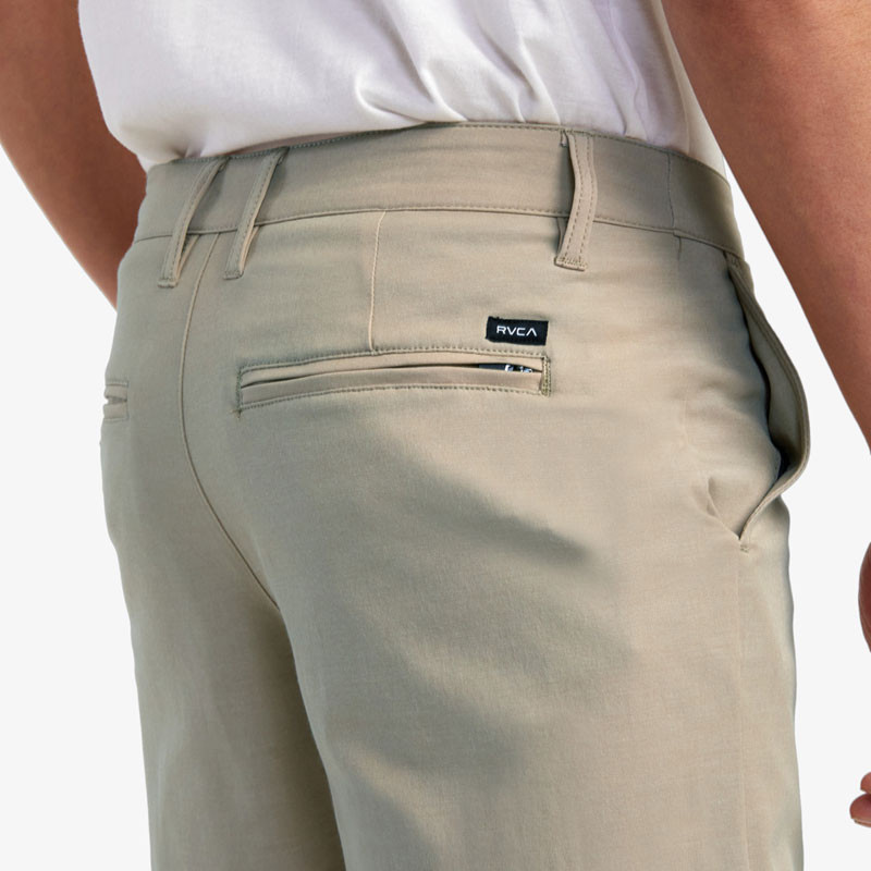 Bermuda RVCA: Back In Hybrid (Khaki)