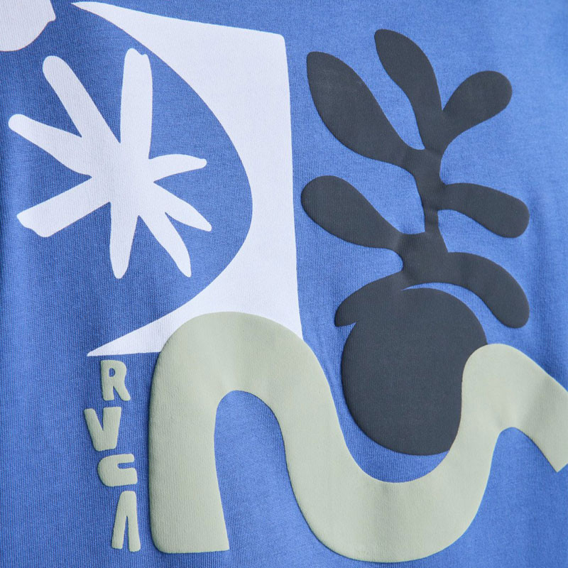 Camiseta RVCA: Cut Out SS (Indigo)