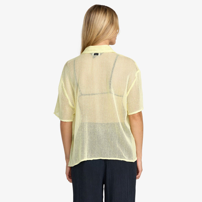 Camisa RVCA: Sabra Button Up (Light Green)
