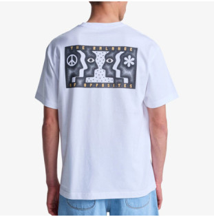 Camiseta RVCA: Face To Face SS (White)