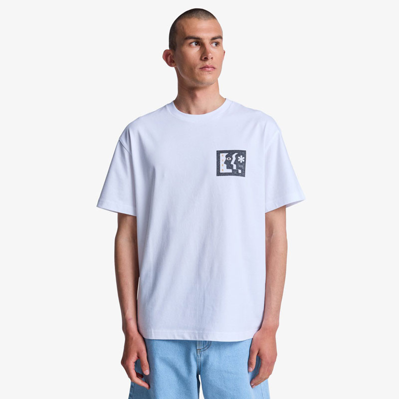 Camiseta RVCA: Face To Face SS (White)