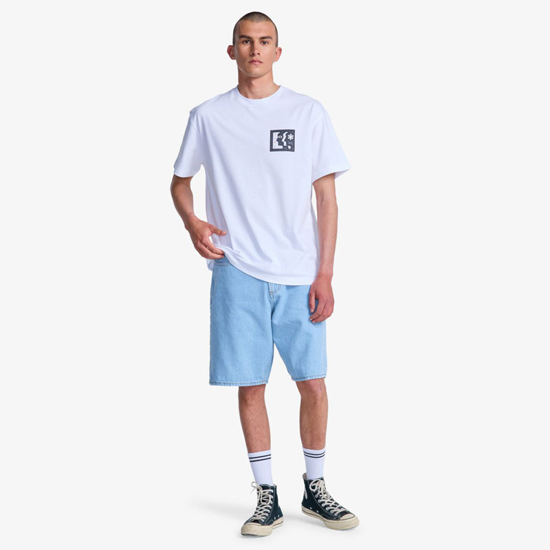 Camiseta RVCA: Face To Face SS (White)