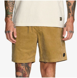 Bermuda RVCA: Escape Elastic Cord Short II (Ochre)