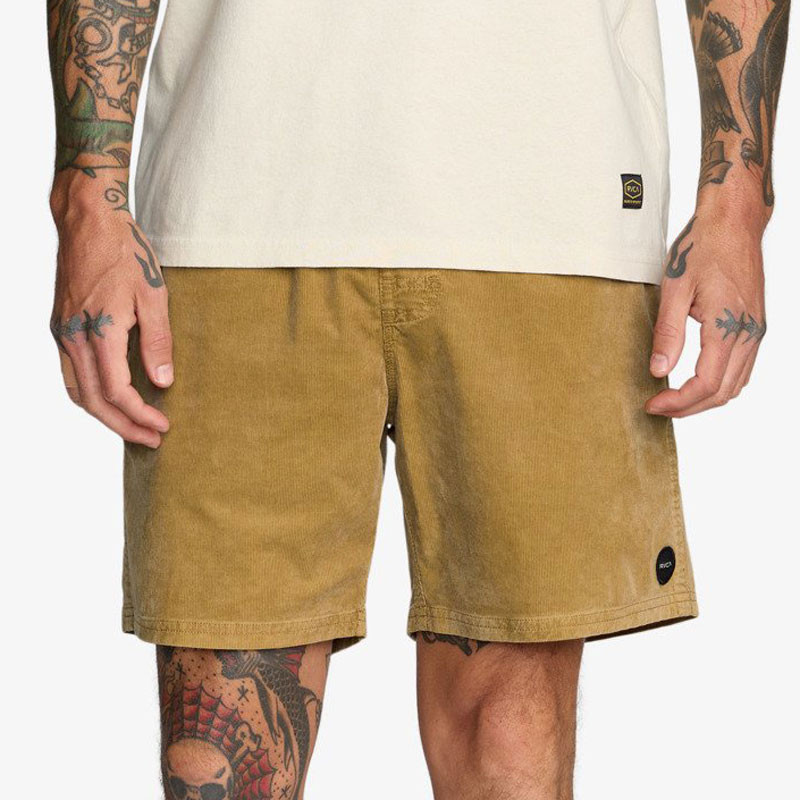 Bermuda RVCA: Escape Elastic Cord Short II (Ochre)