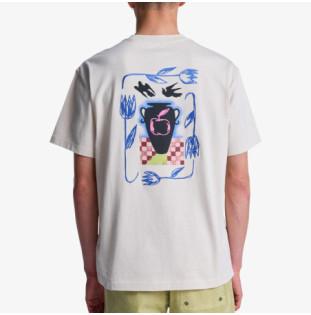 Camiseta RVCA: Af Love Birds SS (Moonbeam)