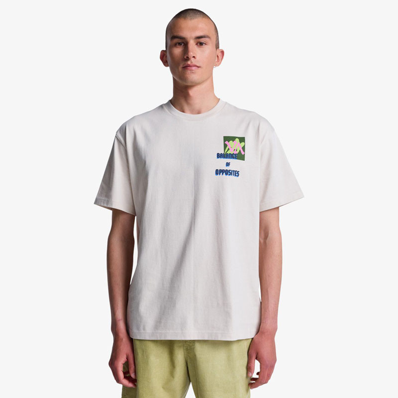 Camiseta RVCA: Af Love Birds SS (Moonbeam)