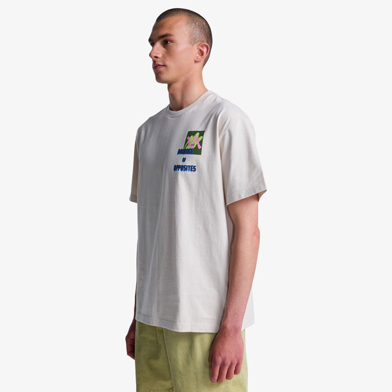 Camiseta RVCA: Af Love Birds SS (Moonbeam)