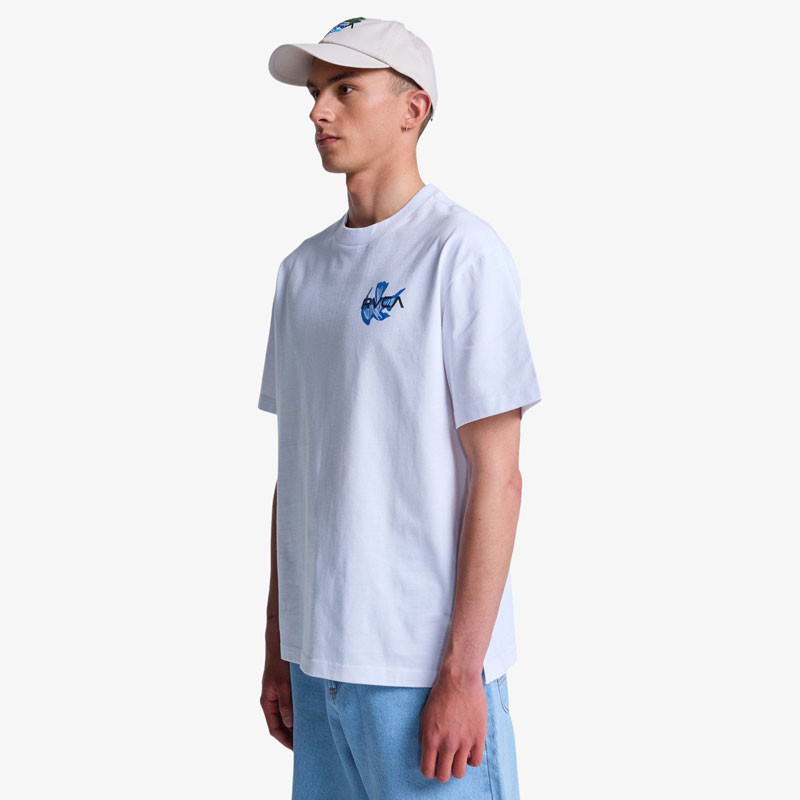 Camiseta RVCA: Af Bonhomme SS Tee (White)
